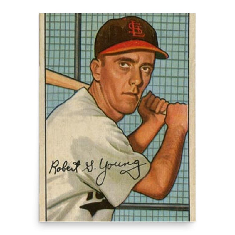 Bobby Young poster print, in size 18x24 inches.