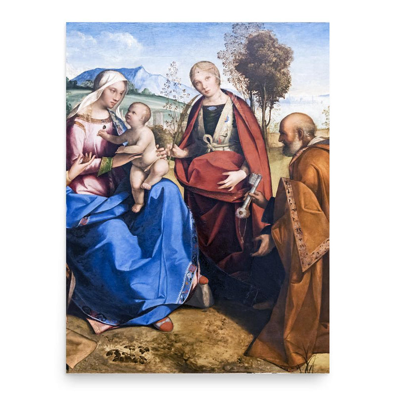 Boccaccio Boccaccino poster print, in size 18x24 inches.