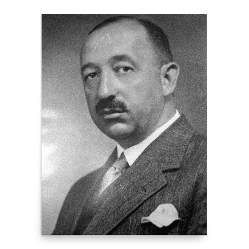 Bogdan Filov poster print, in size 18x24 inches.