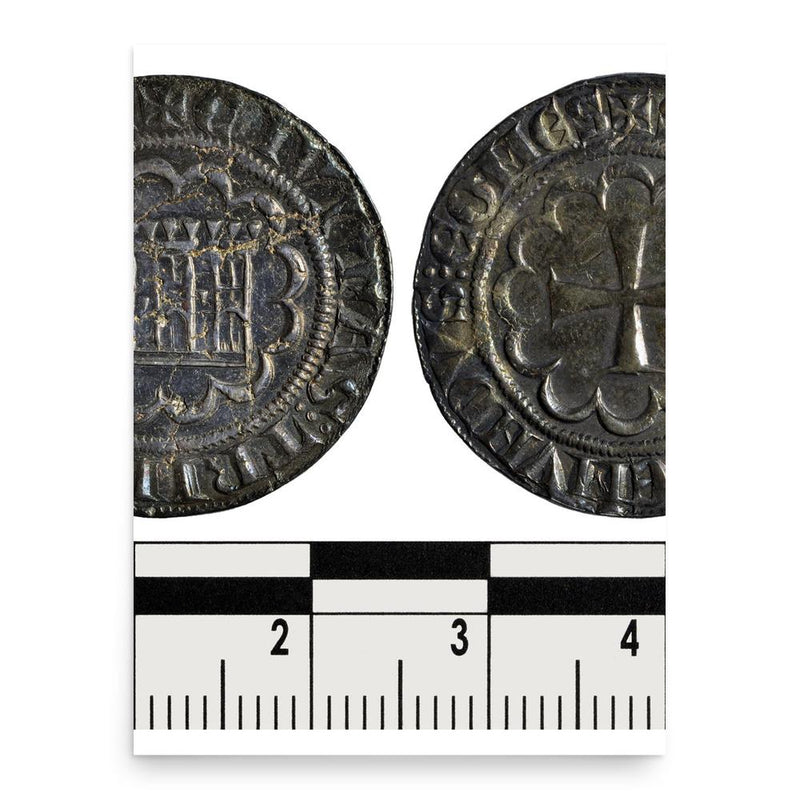 Bohemond VII of Antioch poster print, in size 18x24 inches.