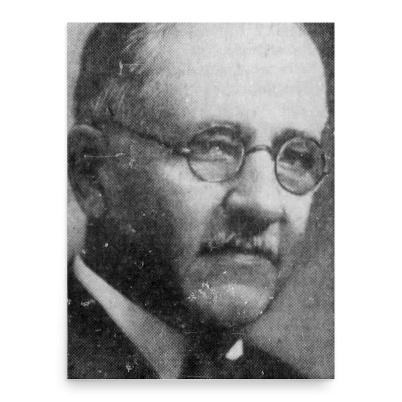 Bohumil Shimek poster print, in size 18x24 inches.