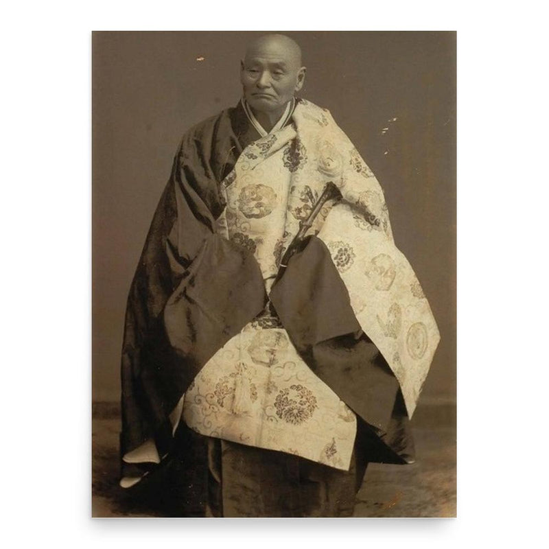 Bokusan Nishiari poster print, in size 18x24 inches.