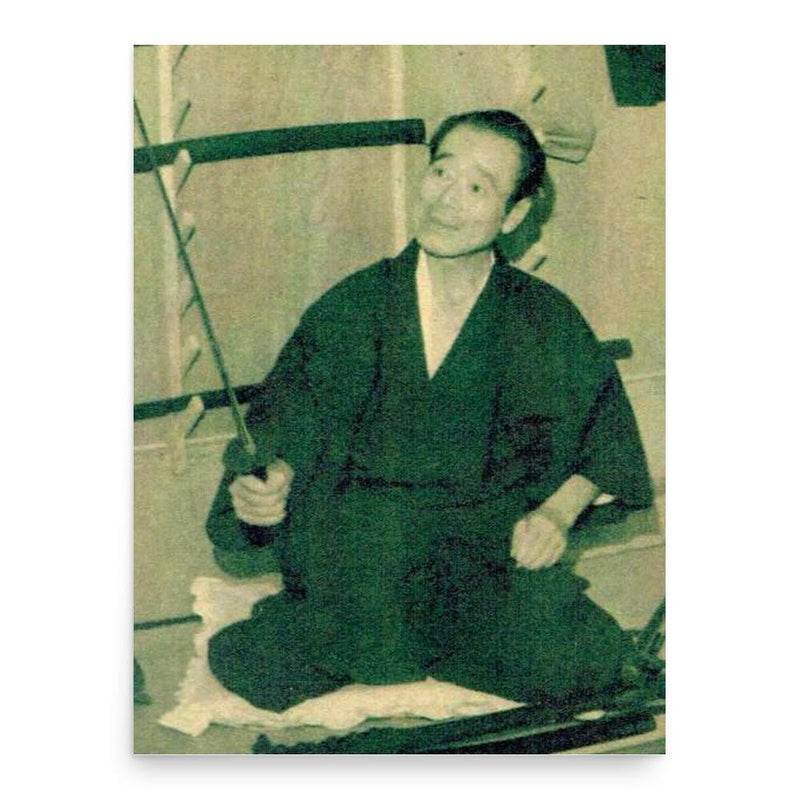 Bokuzen Hidari poster print, in size 18x24 inches.