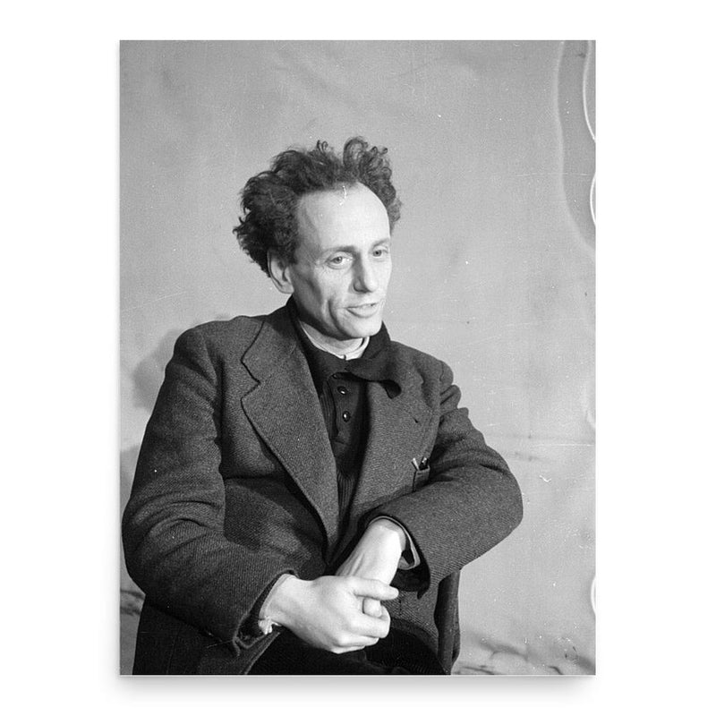 Boleslaw Barlog poster print, in size 18x24 inches.