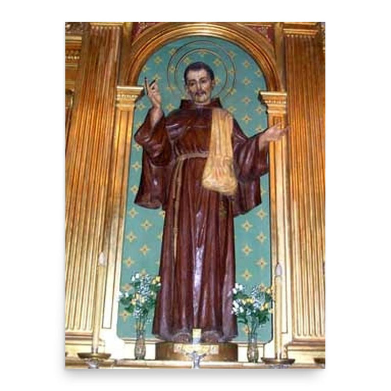 Bonaventura Gran poster print, in size 18x24 inches.