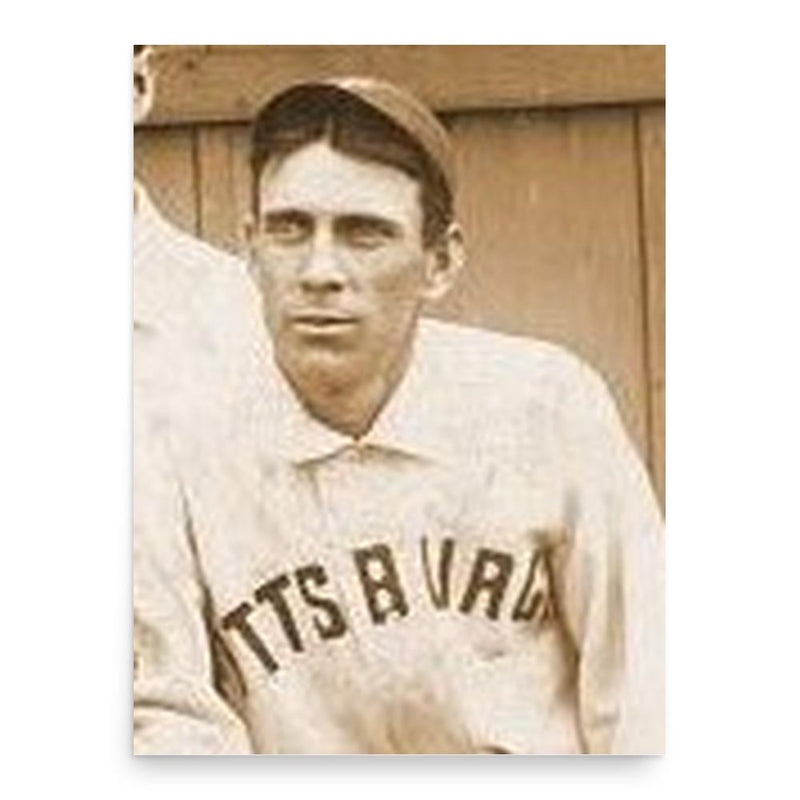 Bones Ely poster print, in size 18x24 inches.