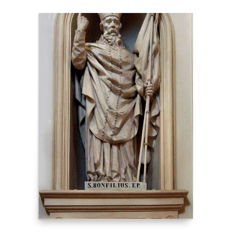 Bonfilius poster print, in size 18x24 inches.