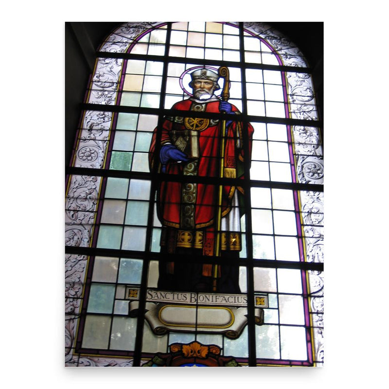 Boniface of Brussels poster print, in size 18x24 inches.