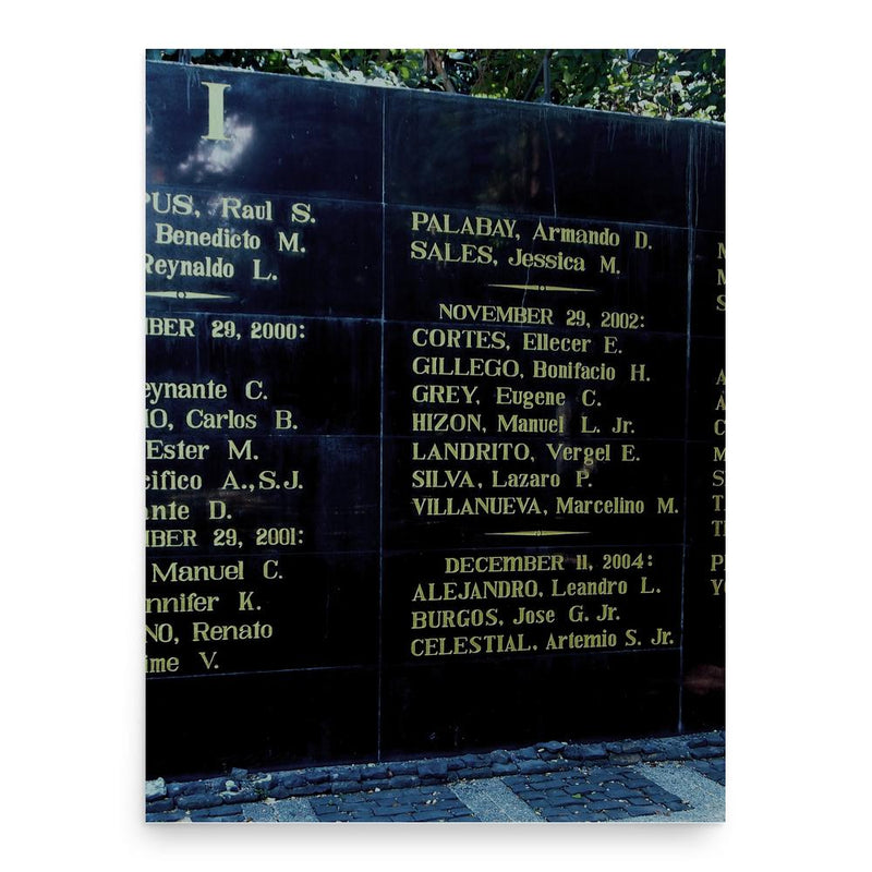 Bonifacio Gillego poster print, in size 18x24 inches.