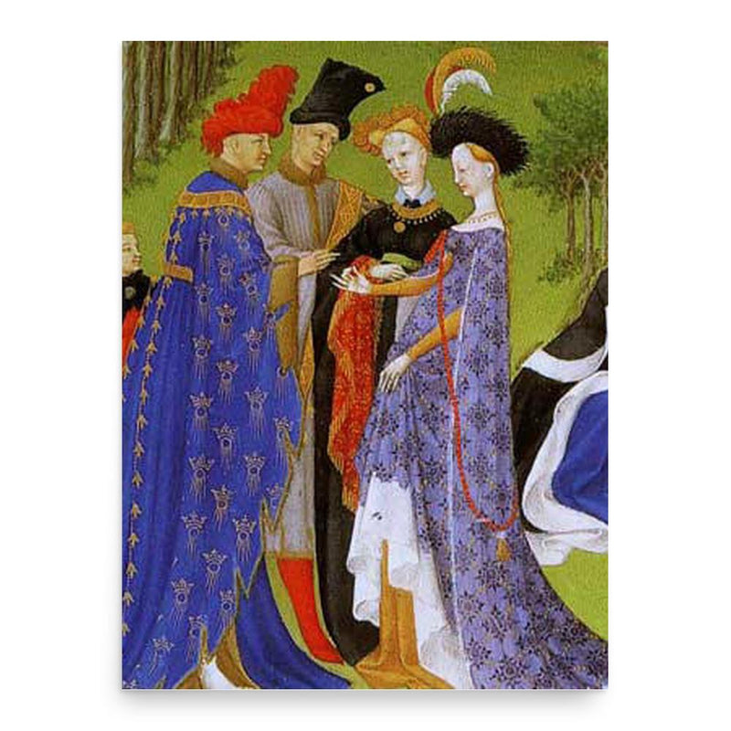 Bonne of Armagnac poster print, in size 18x24 inches.