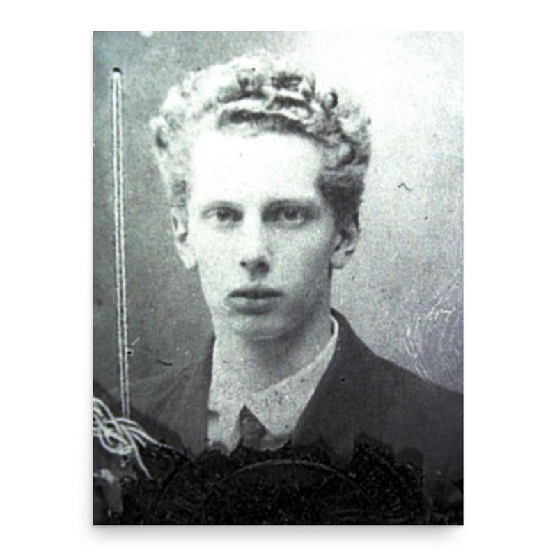 Boris Blacher poster print, in size 18x24 inches.