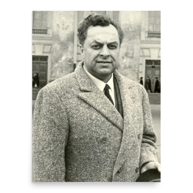 Boris Christoff poster print, in size 18x24 inches.