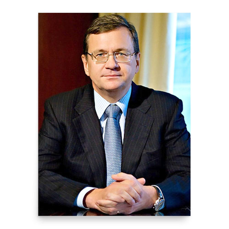 Boris Fyodorov poster print, in size 18x24 inches.