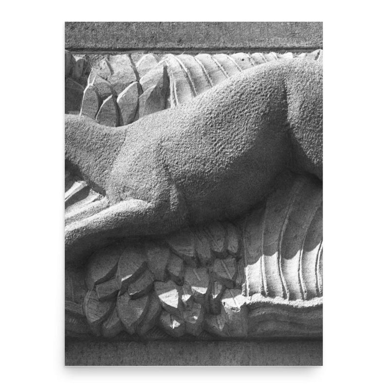 Boris Gilbertson poster print, in size 18x24 inches.