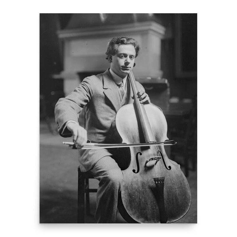 Boris Hambourg poster print, in size 18x24 inches.