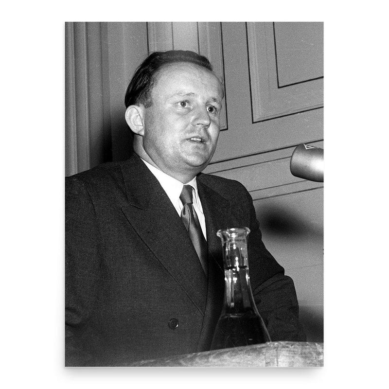 Boris Kraigher poster print, in size 18x24 inches.