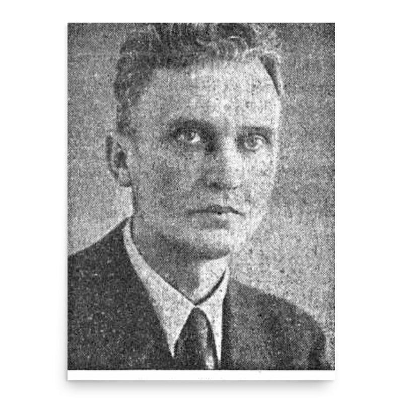 Boris Kumm poster print, in size 18x24 inches.