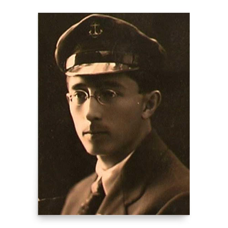 Boris Lavrenyov poster print, in size 18x24 inches.