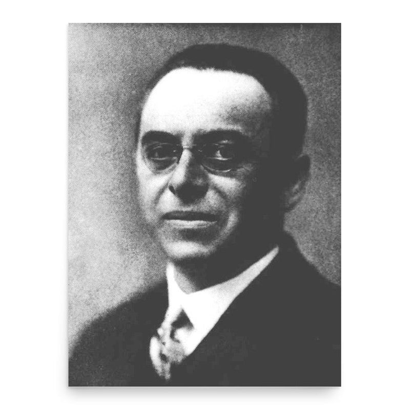 Boris Mirkin-Getzevich poster print, in size 18x24 inches.