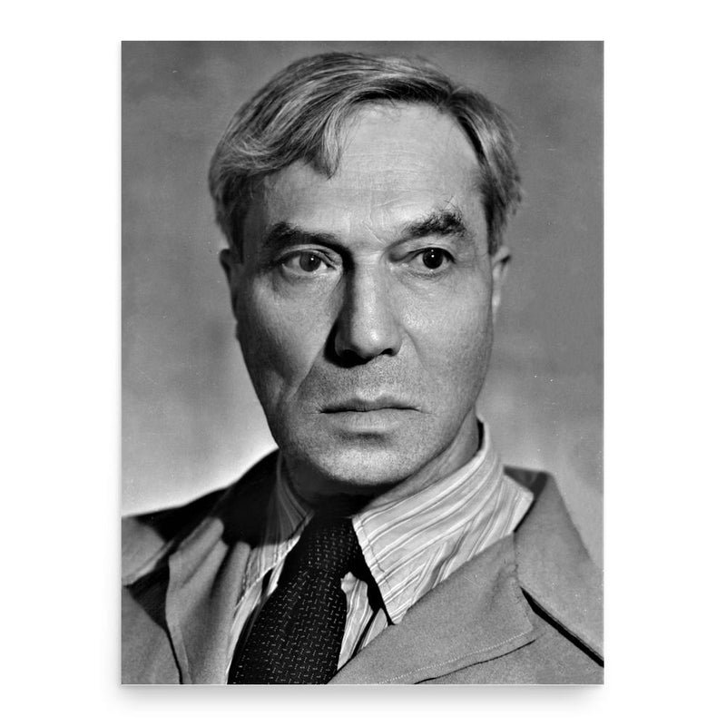 Boris Pasternak poster print, in size 18x24 inches.