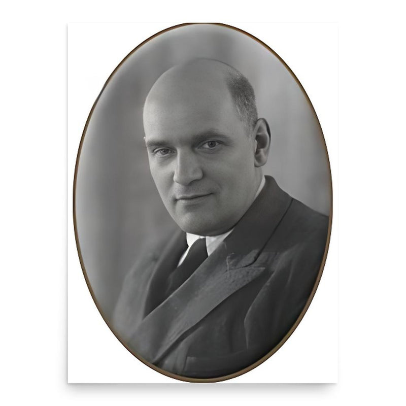 Boris Porshnev poster print, in size 18x24 inches.