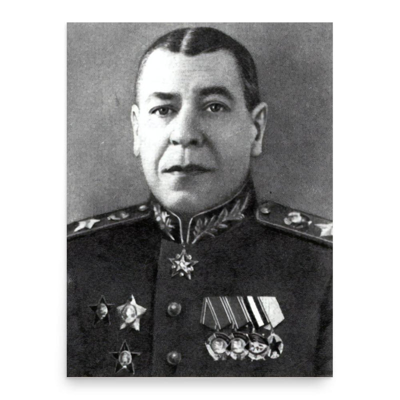 Boris Shaposhnikov poster print, in size 18x24 inches.