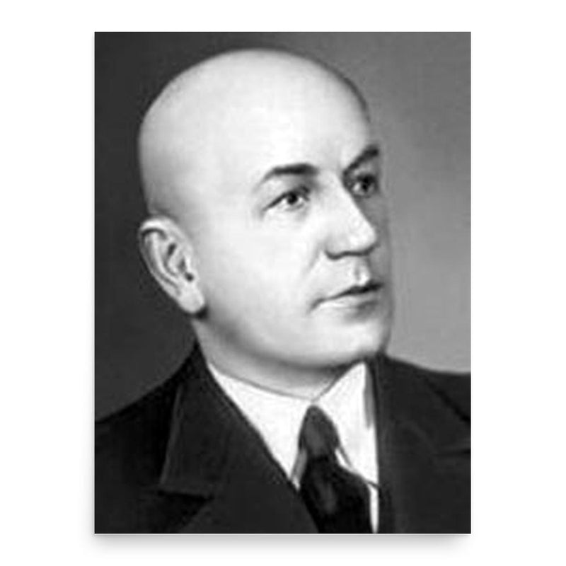 Boris Shchukin poster print, in size 18x24 inches.