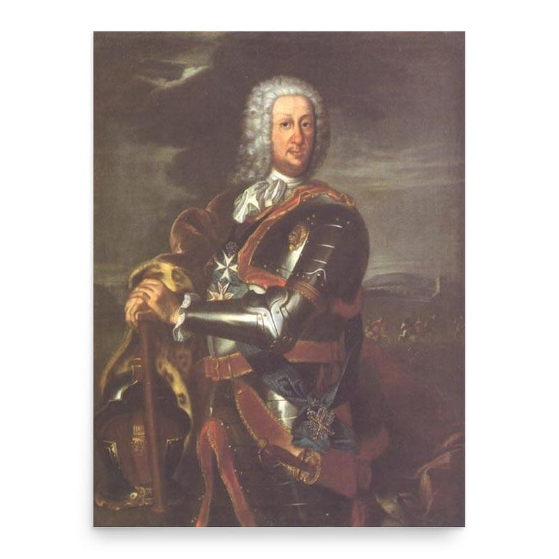 Boris Sheremetev poster print, in size 18x24 inches.