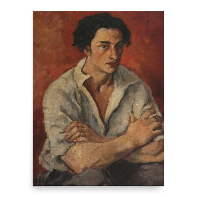 Boris Taslitzky poster print, in size 18x24 inches.