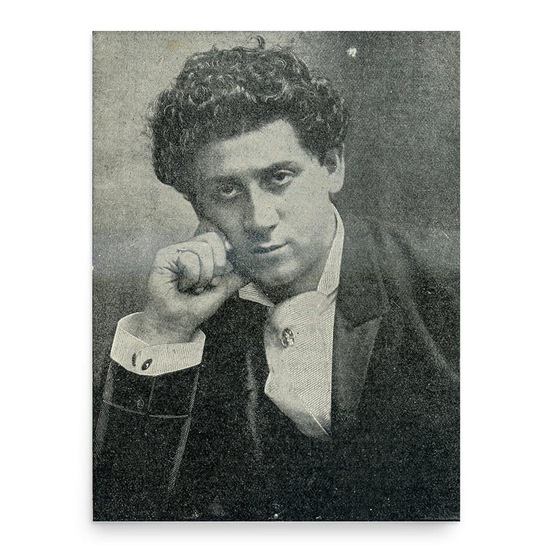 Boris Thomashefsky poster print, in size 18x24 inches.