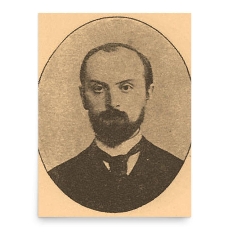 Boris Turayev poster print, in size 18x24 inches.