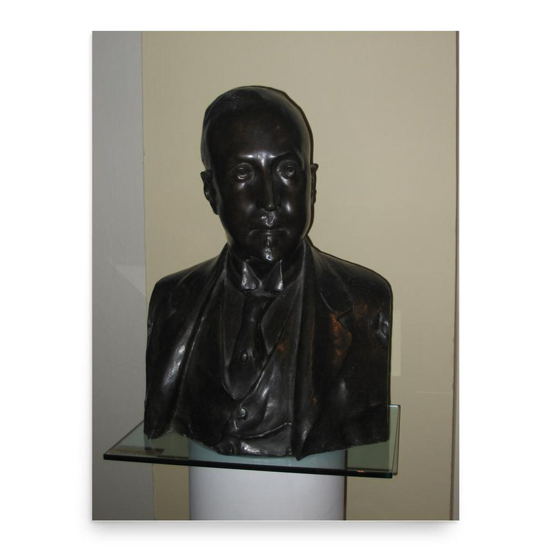 Bortolo Belotti poster print, in size 18x24 inches.