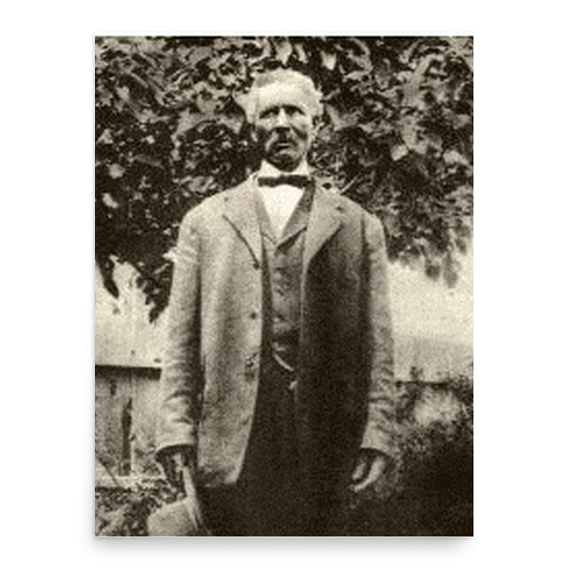 Bose Ikard poster print, in size 18x24 inches.