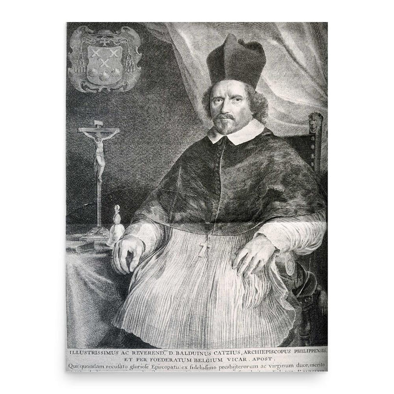 Boudewijn Catz poster print, in size 18x24 inches.