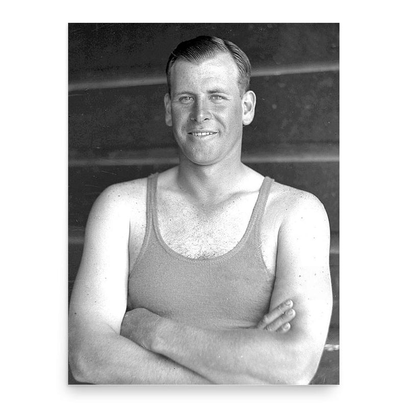 Boy Charlton poster print, in size 18x24 inches.