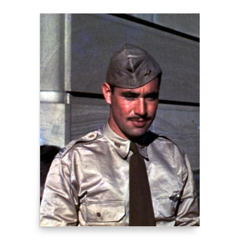 Boyd Wagner poster print, in size 18x24 inches.