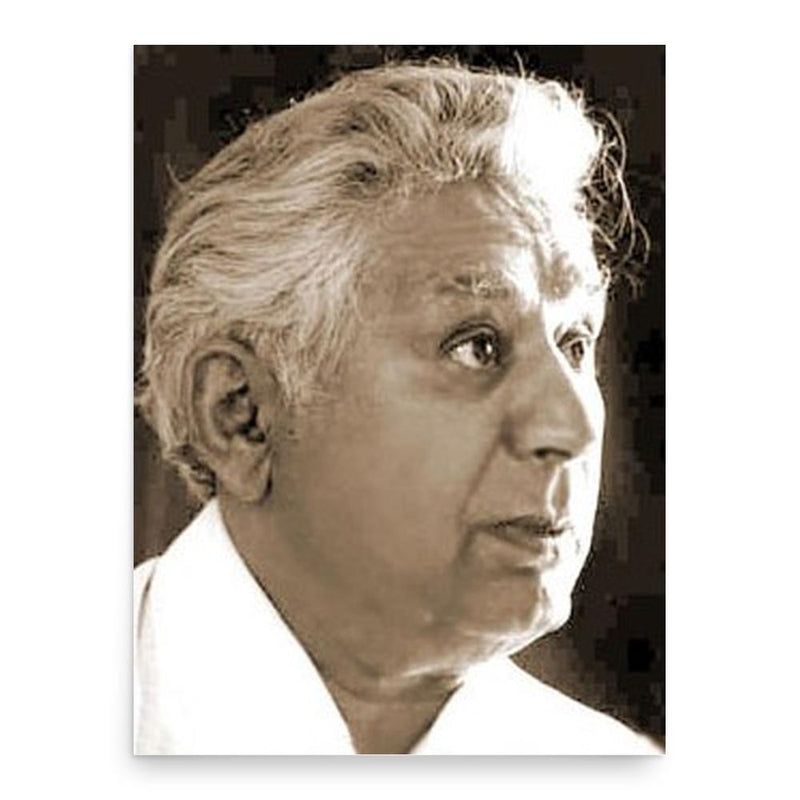 Bozorg Alavi poster print, in size 18x24 inches.