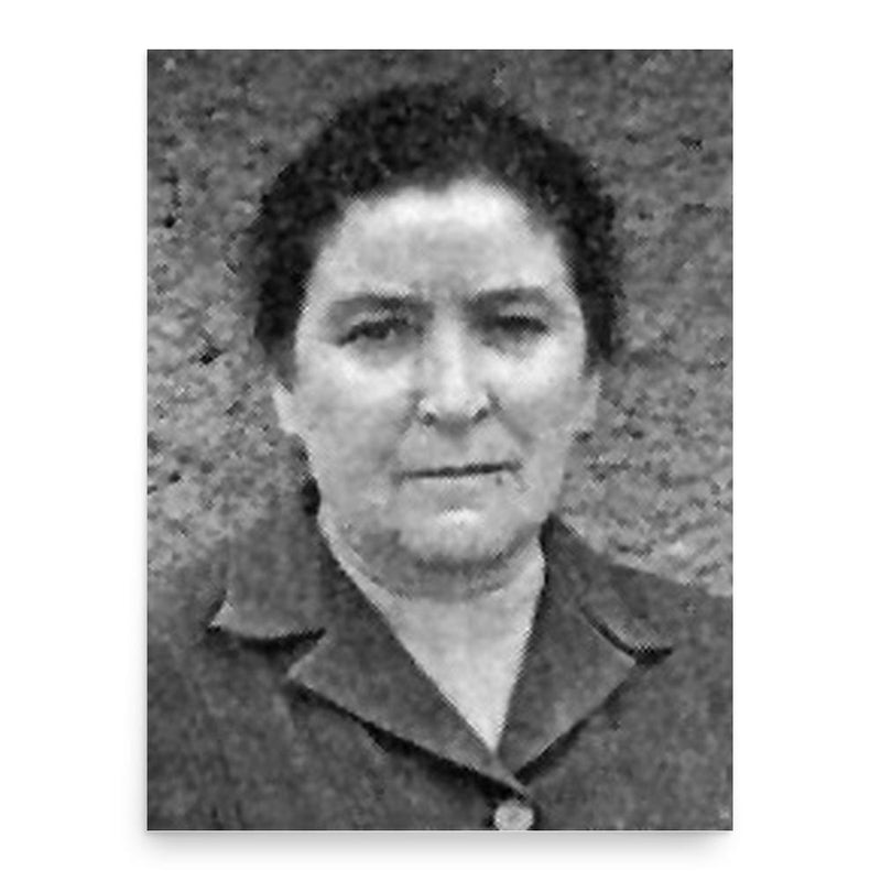 Bracha Peli poster print, in size 18x24 inches.