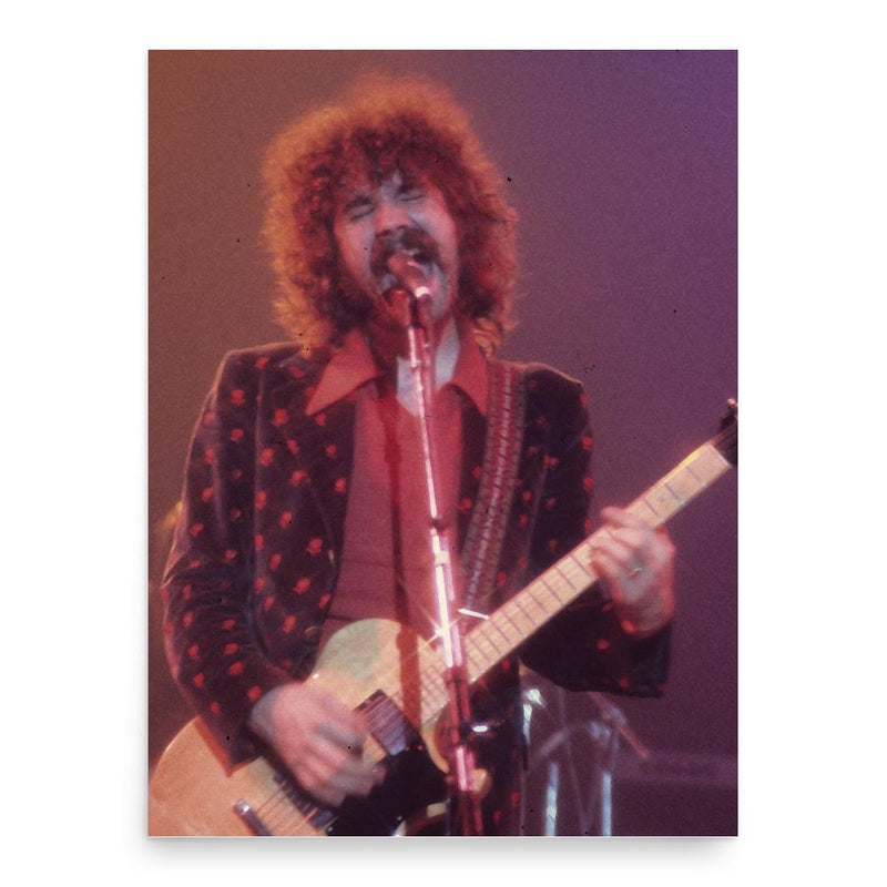 Brad Delp poster print, in size 18x24 inches.