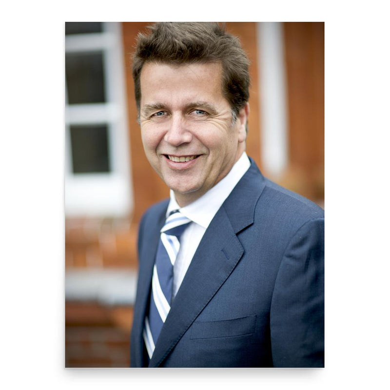 Brad Drewett poster print, in size 18x24 inches.