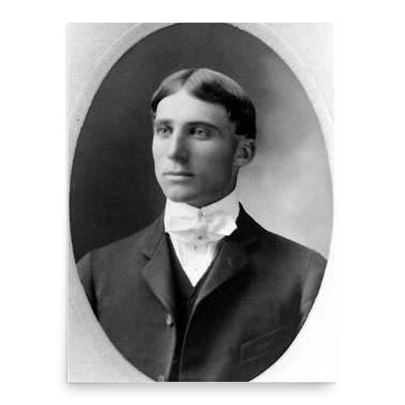 Bradbury Robinson poster print, in size 18x24 inches.