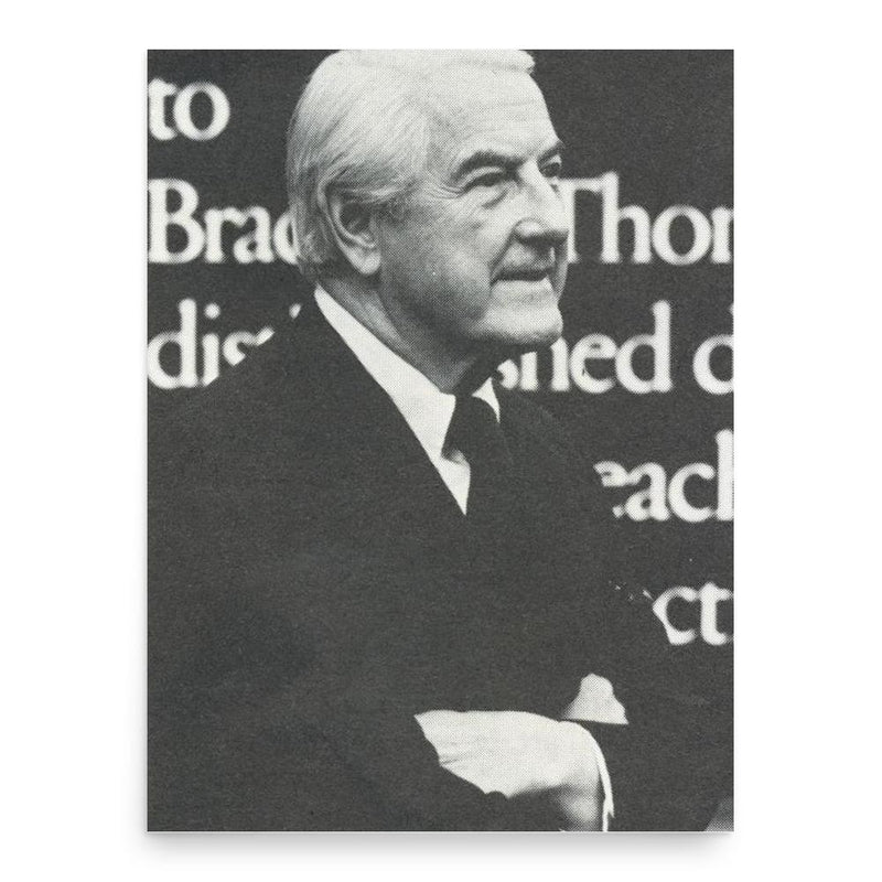 Bradbury Thompson poster print, in size 18x24 inches.