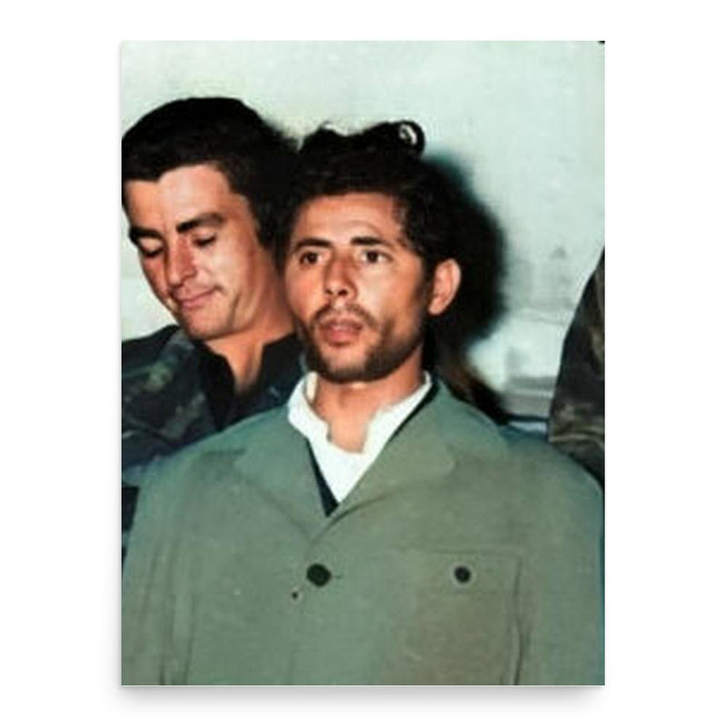 Brahim Chergui poster print, in size 18x24 inches.