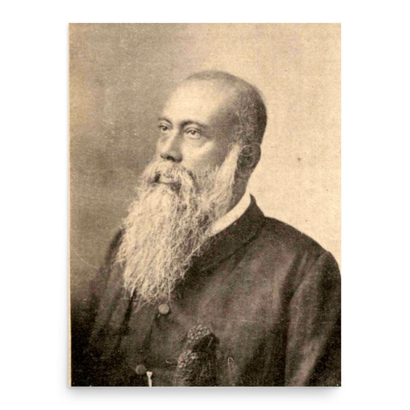 Brajendra Nath Seal poster print, in size 18x24 inches.