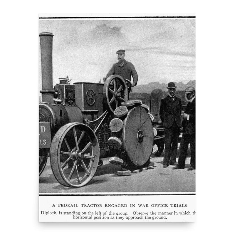 Bramah Joseph Diplock poster print, in size 18x24 inches.