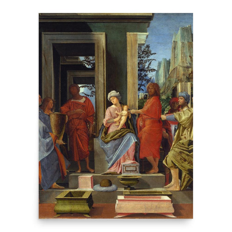 Bramantino poster print, in size 18x24 inches.