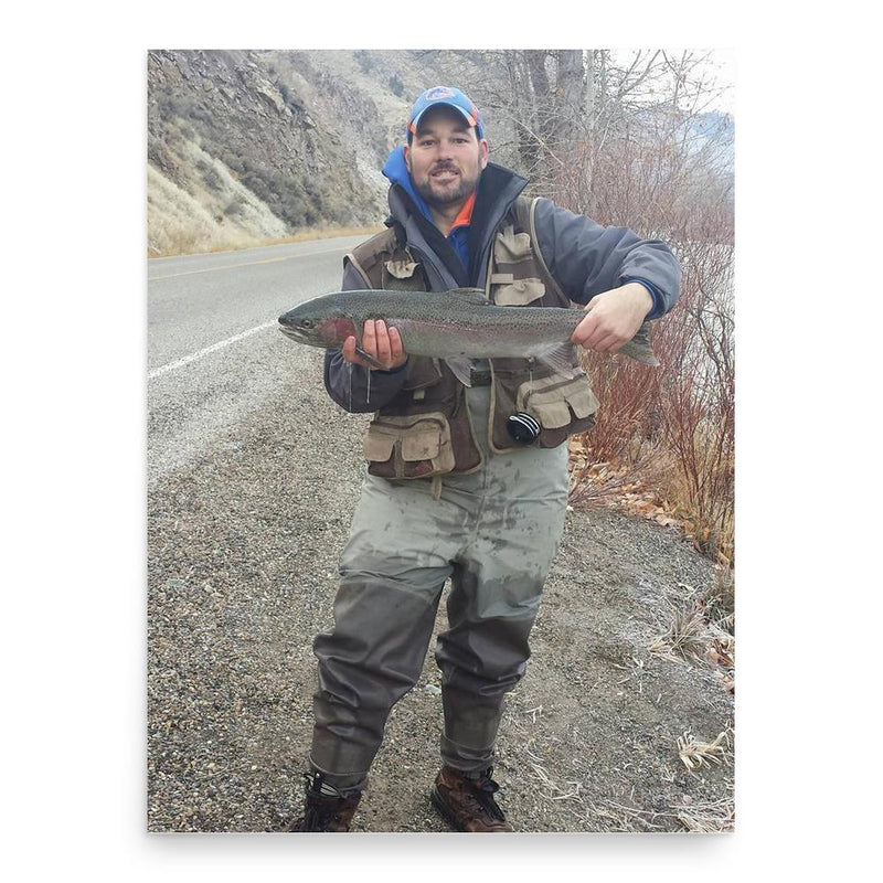 Brandon Hixon poster print, in size 18x24 inches.