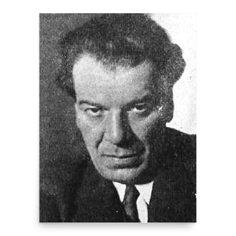 Branko Gavella poster print, in size 18x24 inches.