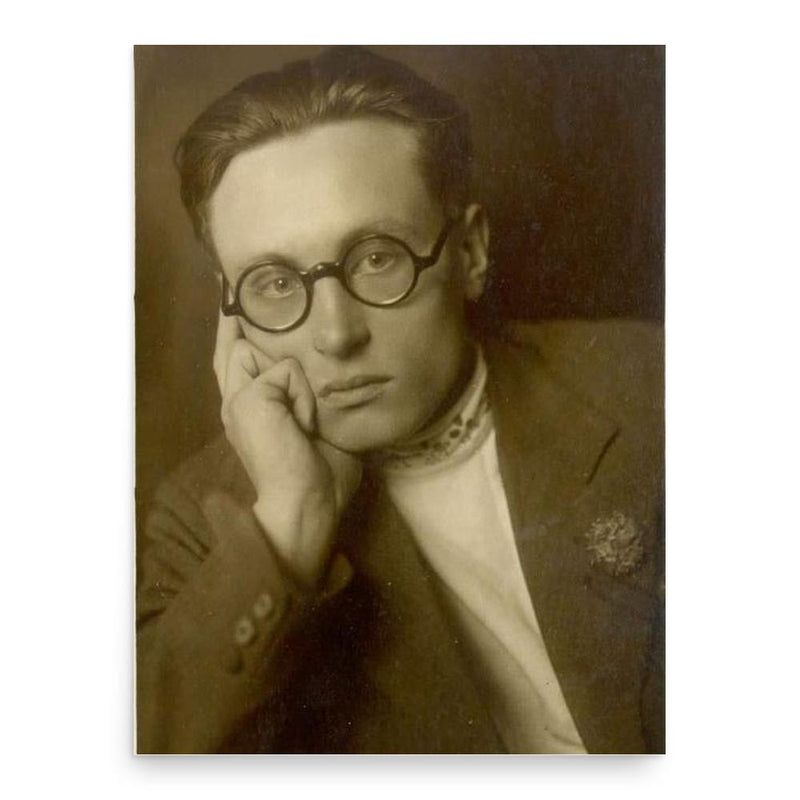 Bratko Kreft poster print, in size 18x24 inches.