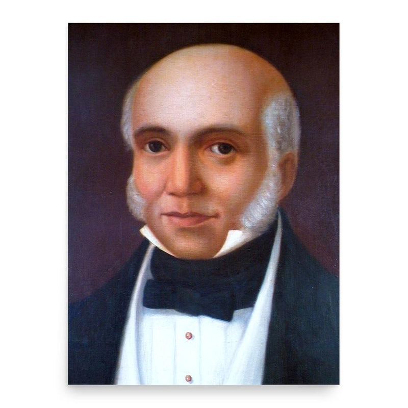 Braulio Carrillo Colina poster print, in size 18x24 inches.